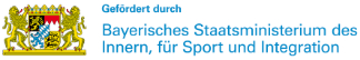 gefördert
                        durch Regierung Bayern